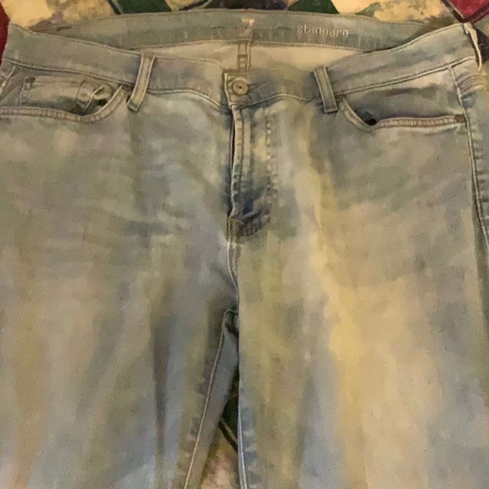 Light blue jeans by for all mankind size 36.